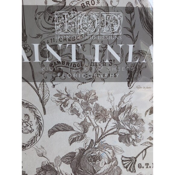 Iron Orchid Designs IOD - Floriography Paint Inlay - Picture 2 of 6